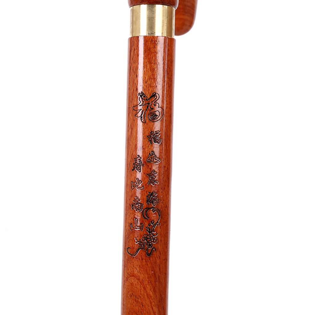 Amazon.com: Wooden Walking Sticks Cane Elderly Solid Wood Crutch